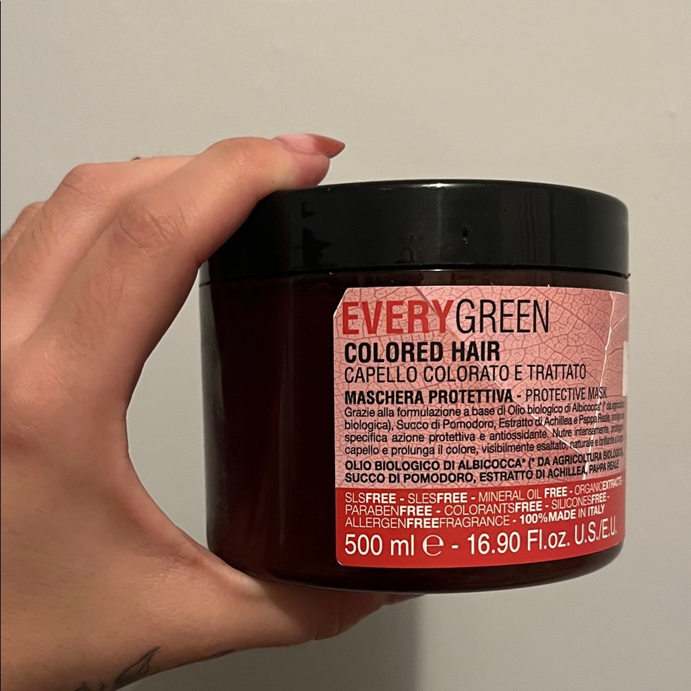 Every Green Colored Hair Protective Mask